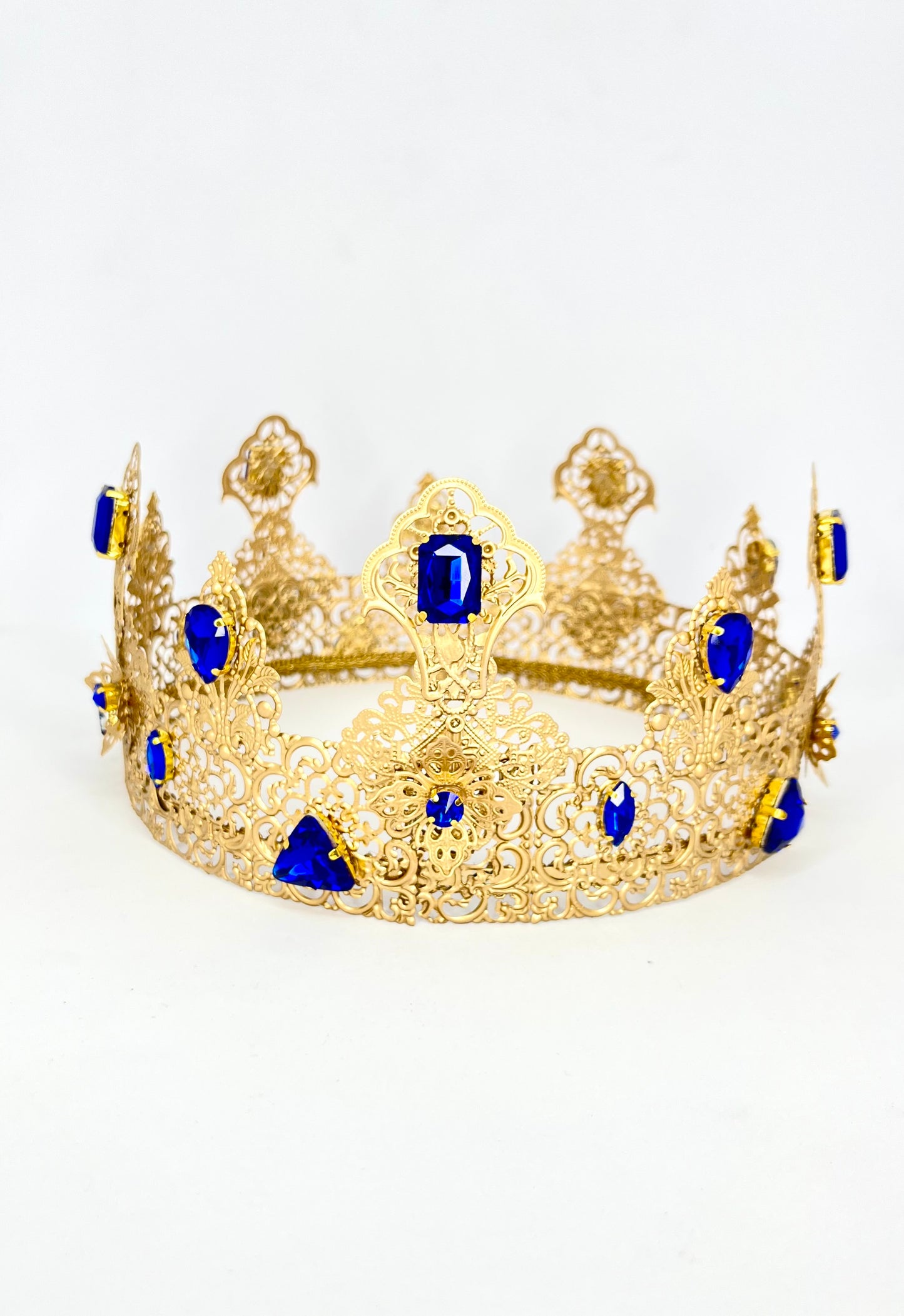 Custom made metal king crown royal crowns