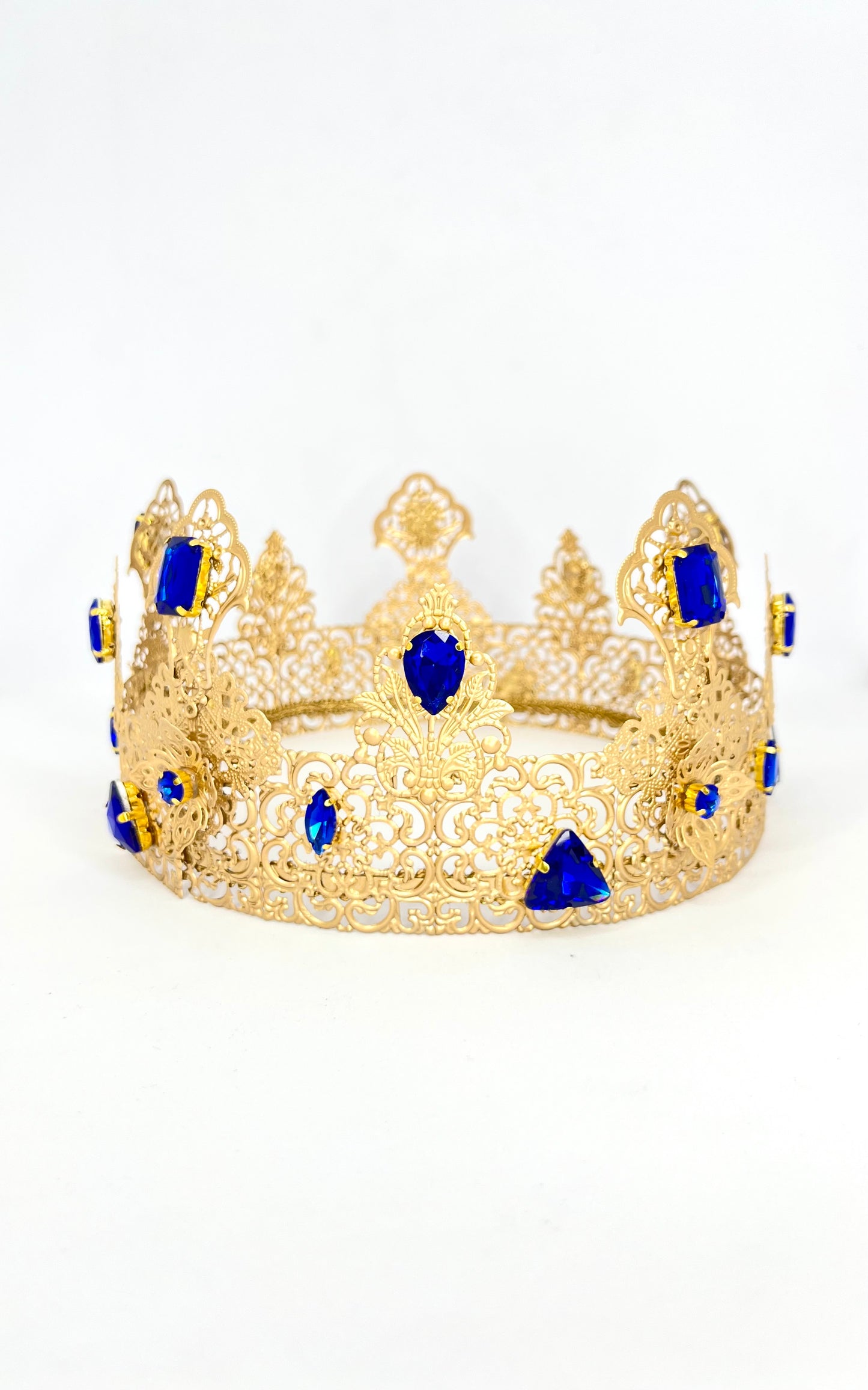 Custom made metal king crown royal crowns