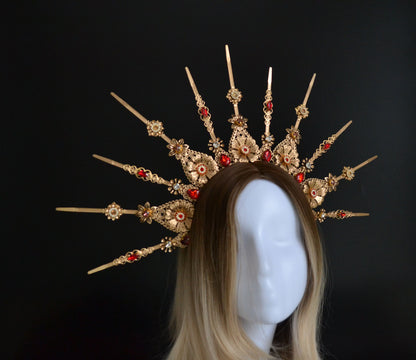 goddess halo crown