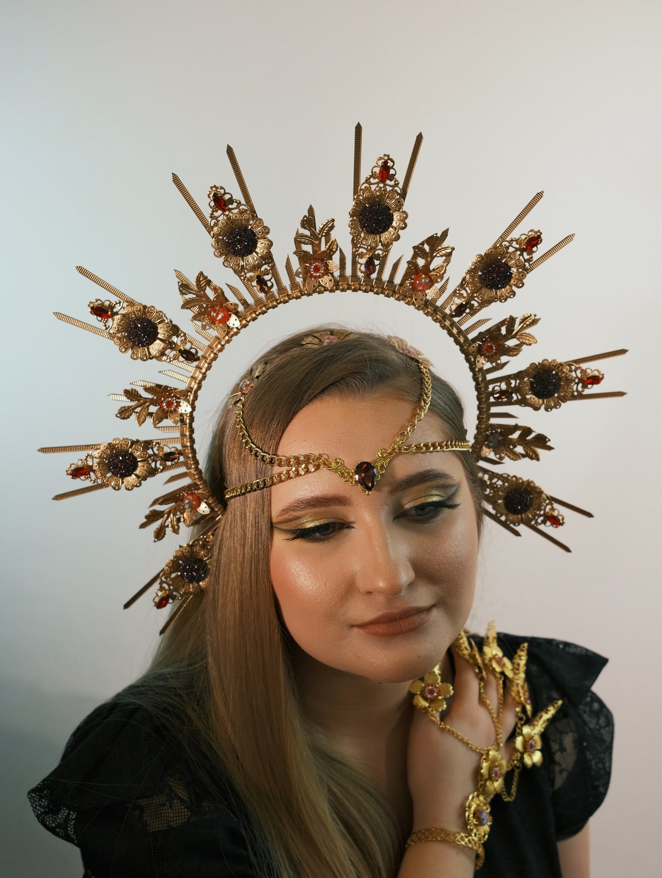 burning man crown